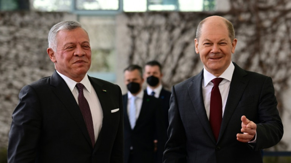 Scholz empf&auml;ngt jordanischen K&ouml;nig Abdullah II. in Berlin 