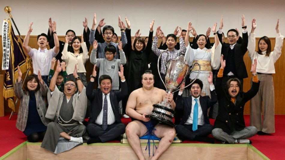 La sorpresa de Aonishiki, primer ucraniano en ganar un t&iacute;tulo de sumo