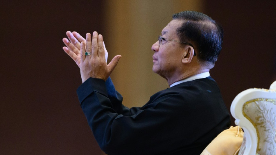 Myanmar lawmakers put junta chief on path to presidency