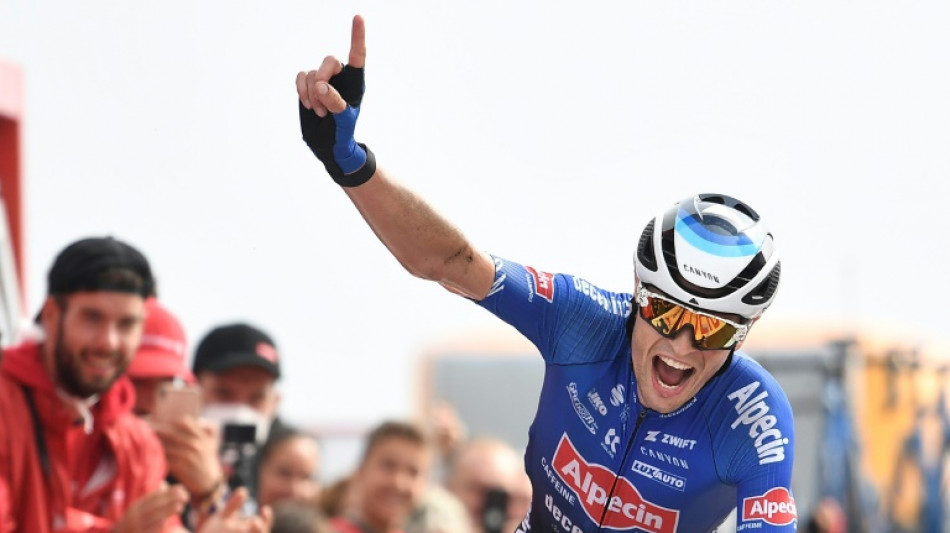 Tour d'Espagne: Vine &eacute;lectrise la 8e &eacute;tape, Evenepoel s'affirme