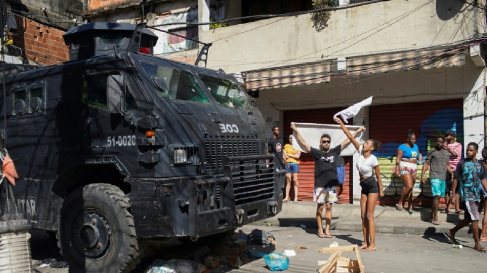 Br&eacute;sil: une op&eacute;ration de police fait 18 morts dans une favela de Rio