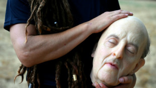 Footballers play with Franco head at Spain art festival