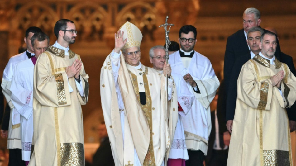 El papa toma posesión de su cátedra de obispo de Roma en la basílica de San Juan de Letrán
