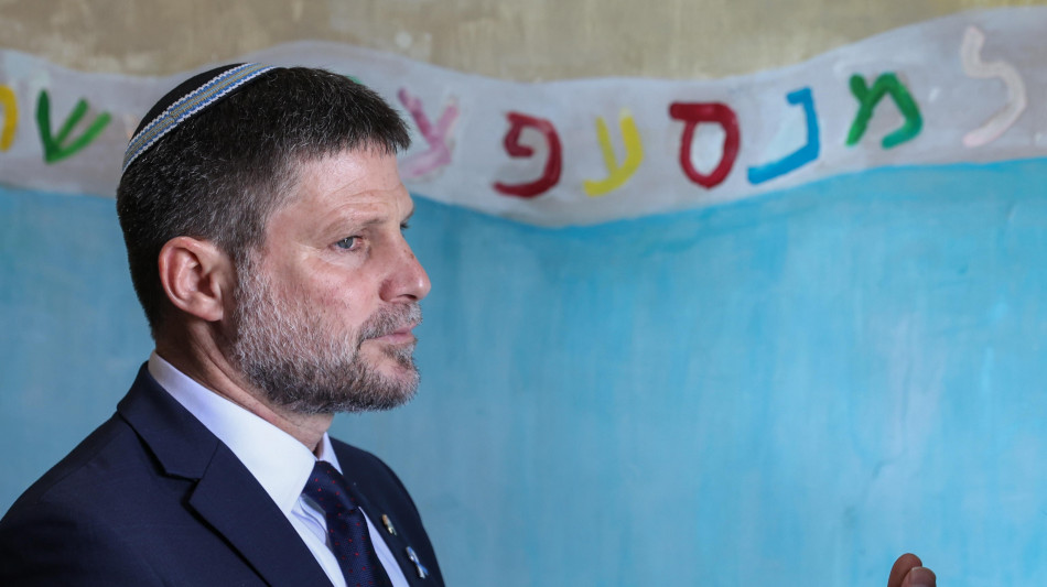 Smotrich conferma mandato di arresto dell'Aja, 'una dichiarazione di guerra'
