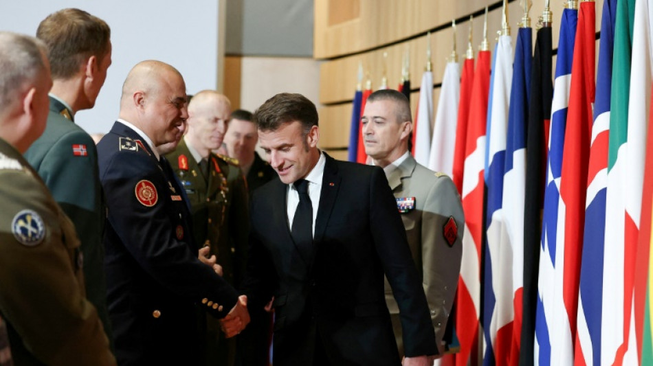 Macron urges allies to plan 'credible security guarantees' for Ukraine