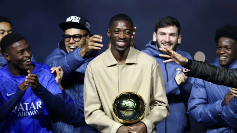 Dembélé vai comemorar Bola de Ouro com seu primeiro clube no domingo