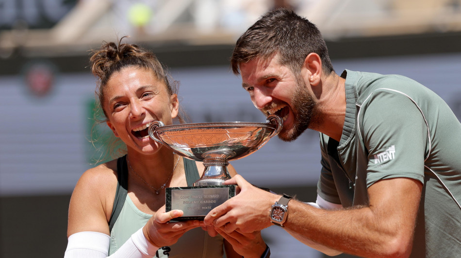 Roland Garros: Errani a Vavassori, "Troppo bello giocare con te"