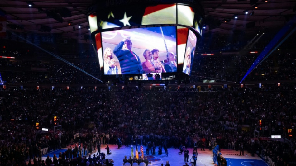 Trump interpretiert Buh-Rufe bei Basketball-Finalspiel in New York als Jubel