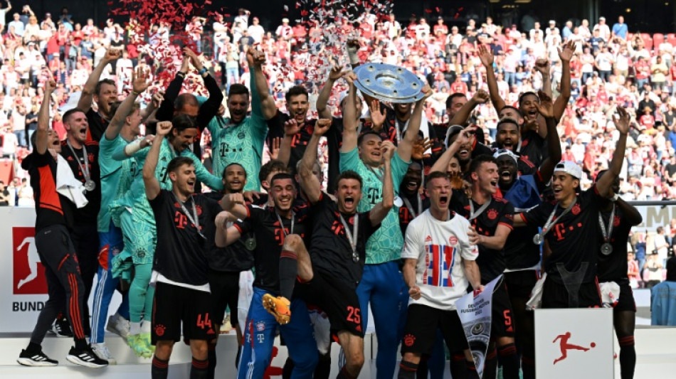 Allemagne: le Bayern arrache un nouveau titre et fait le m&eacute;nage