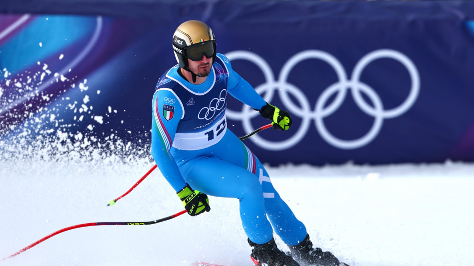 Italia subito medaglia, Franzoni e Paris argento e bronzo nella discesa