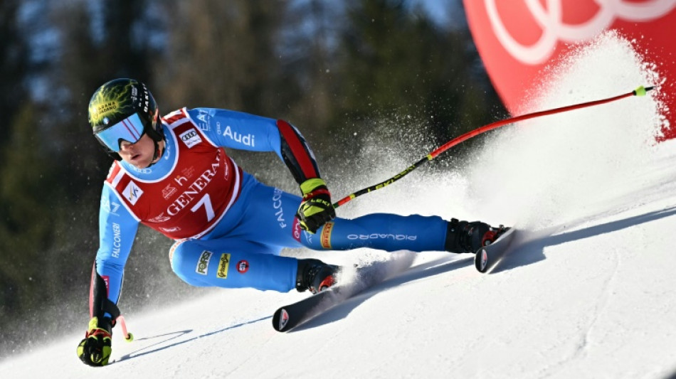 Franzoni gains Olympic boost edging Odermatt in Kitzbuehel downhill