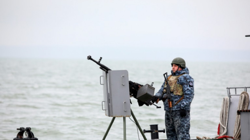 D&eacute;munie de sa marine, l'Ukraine face aux man&oelig;uvres navales russes