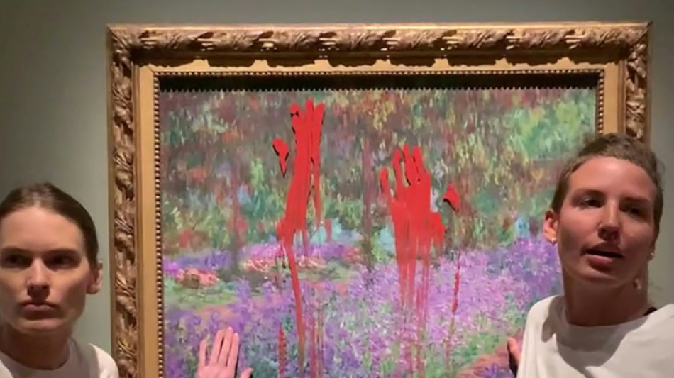 Beschmiertes Monet-Gemälde in Schweden nicht beschädigt