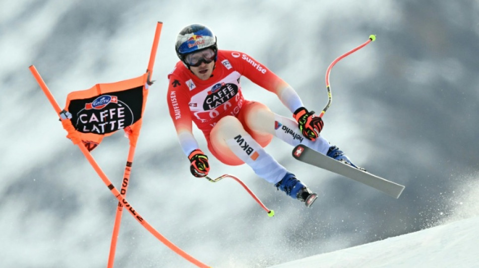 Swiss ace Odermatt romps to Wengen downhill win