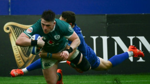 Six nations: l'Irlande vient &agrave; bout de l'Italie, mais est d&eacute;tr&ocirc;n&eacute;e