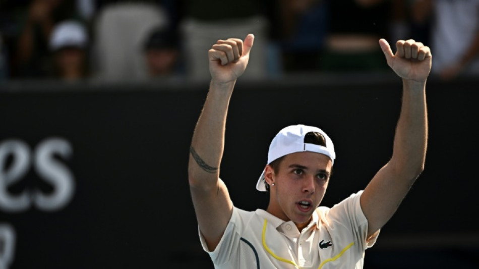 Open d'Australie: le Fran&ccedil;ais Arthur Cazaux s'invite en huiti&egrave;mes de finale en surclassant Griekspoor