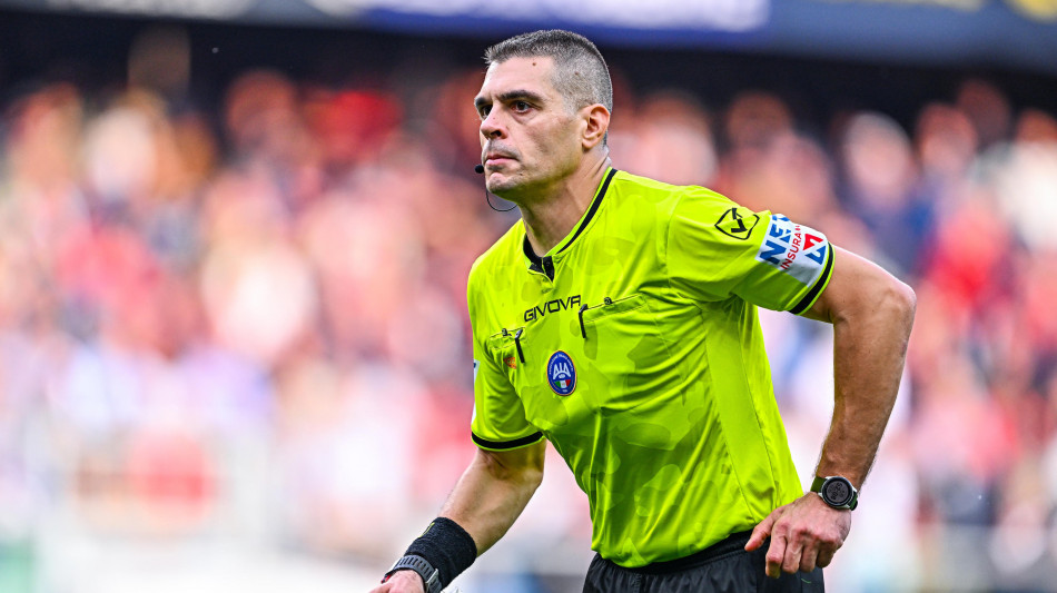 Sozza arbitra Inter-Milan, Napoli-Atalanta a Di Bello