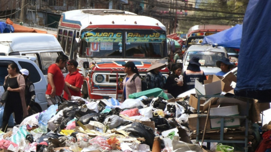 Bolivie: des tonnes d'ordures envahissent les rues de la quatrième ville du pays