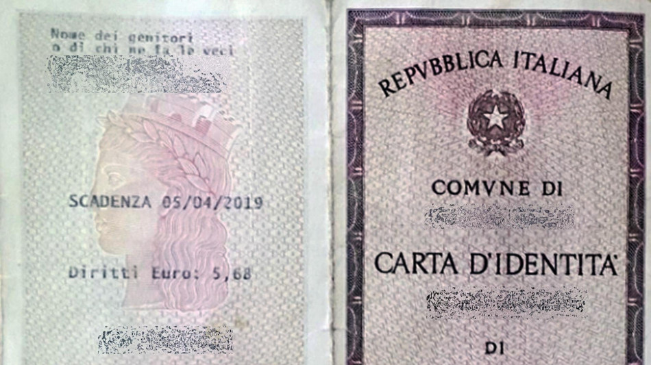 Dal 3 agosto addio alla carta d'indentit&agrave; cartacea, vale solo la Cie