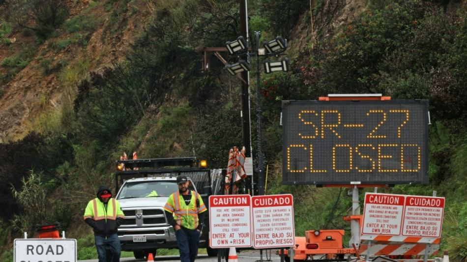 Les alertes aux inondations se poursuivent en Californie pour No&euml;l