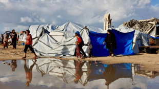 Los desplazados de Gaza "tiemblan de fr&iacute;o y miedo" con las lluvias