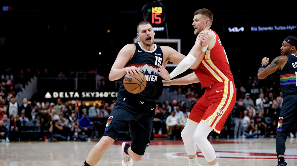 Nba: Denver batte Minnesota ai supplementari con un super Jokic
