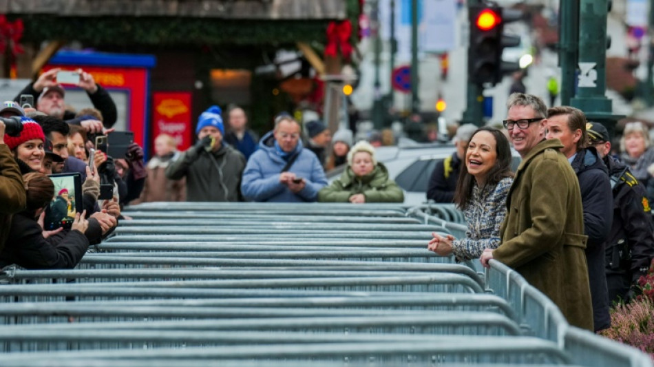 La líder opositora Machado dice que temió por su vida en su salida de Venezuela