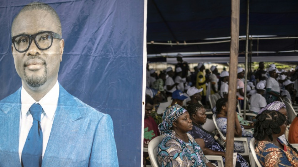 Menschen in Benin w&auml;hlen neuen Pr&auml;sidenten 