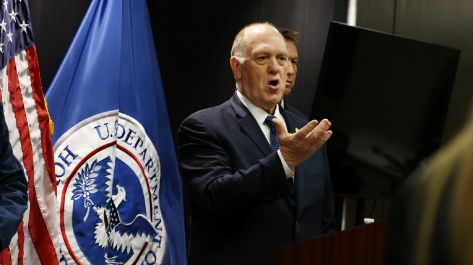 US border chief says not 'surrendering' immigration mission in Minneapolis
