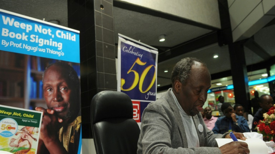 Muri&oacute; el famoso escritor keniano Ngugi wa Thiong'o, candidato al Nobel 