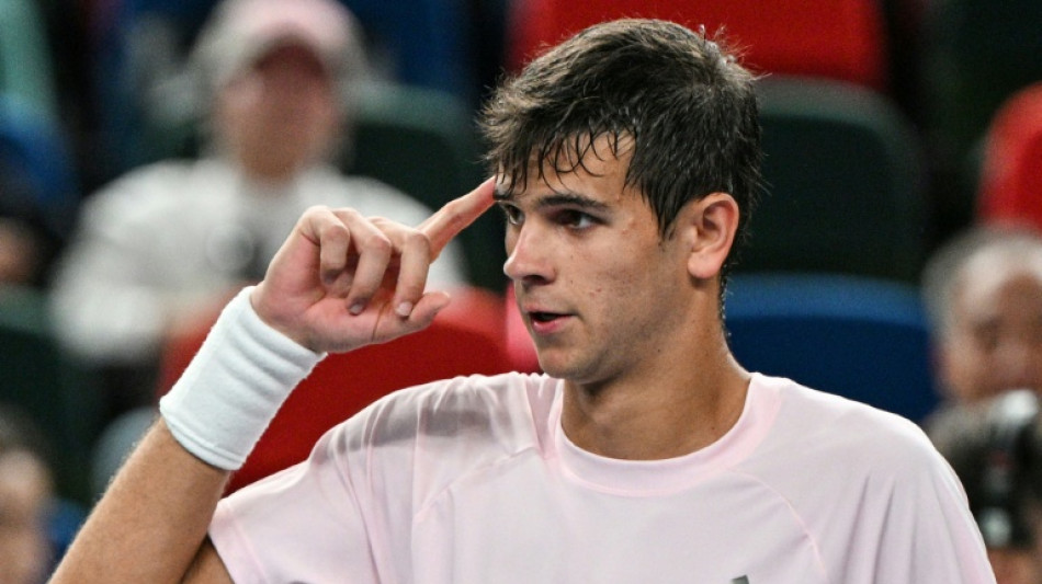 Rising star Jodar says 'still learning' after swearing at ballboy