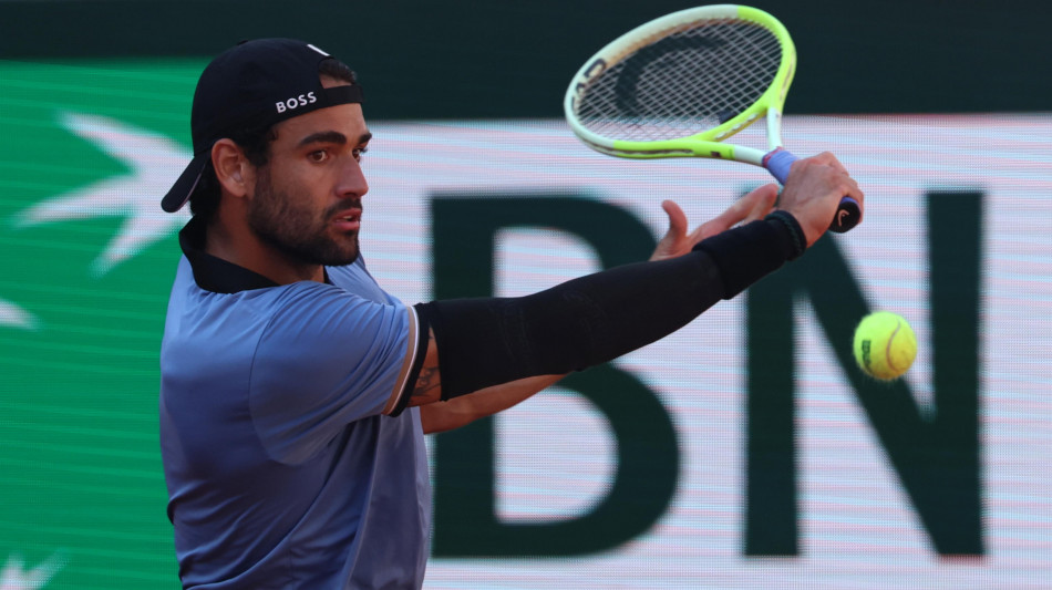 Roland Garros: Cerundolo ko, Berrettini ai quarti