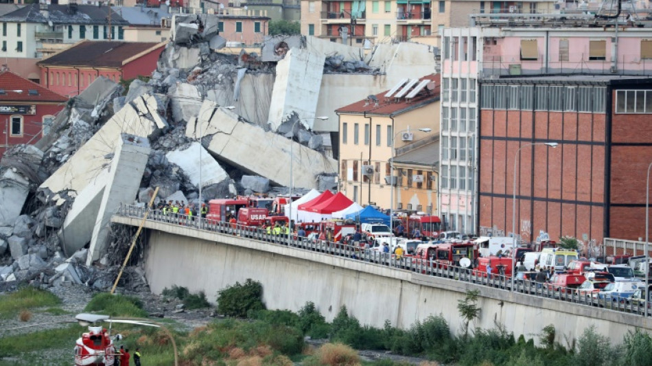 Prozess um verheerenden  Br&uuml;ckeneinsturz in Genua vor fast vier Jahren beginnt
