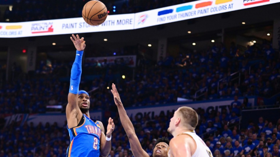 Thunder storm past Nuggets to set up Wolves clash