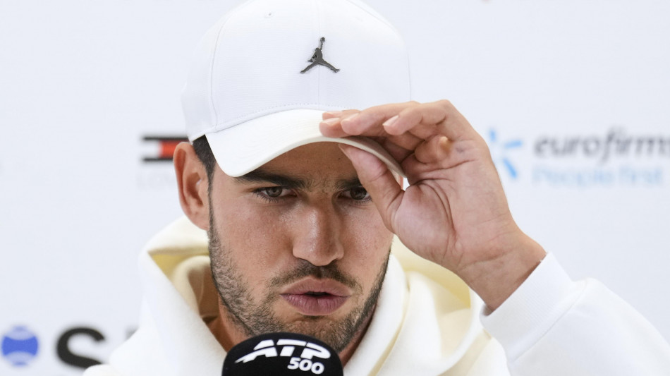 Tennis: Alcaraz 'sulla strada giusta' per il rientro, ma non e' iscritto a Montreal