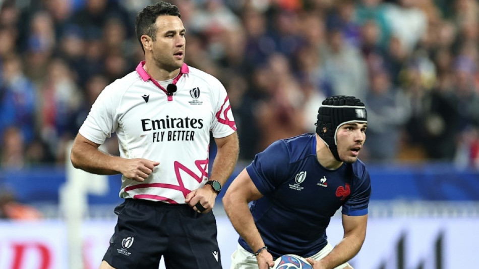 Rugby: l'arbitre Ben O'Keeffe n'&eacute;tait "pas satisfait" de sa performance, assure Galthi&eacute;