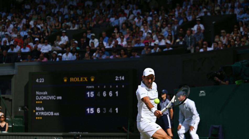 Sieg gegen Kyrgios: Siebter Wimbledon-Titel f&uuml;r Djokovic