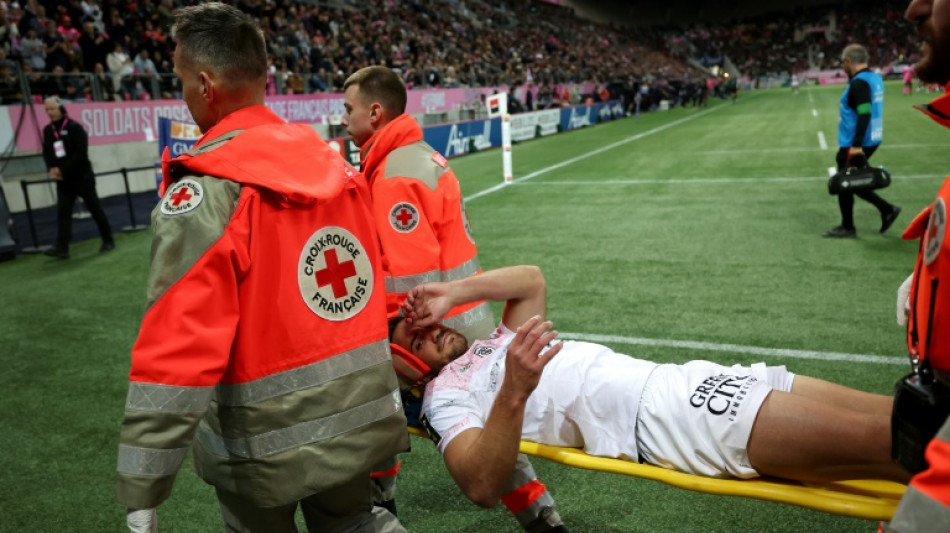 Top 14: Melvyn Jaminet sort sur civi&egrave;re contre le Stade fran&ccedil;ais