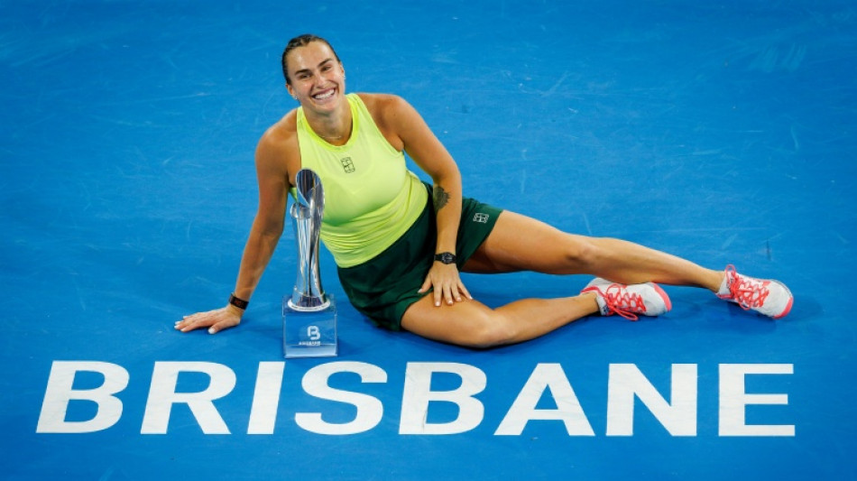 Sabalenka fires Australian Open warning with Brisbane domination
