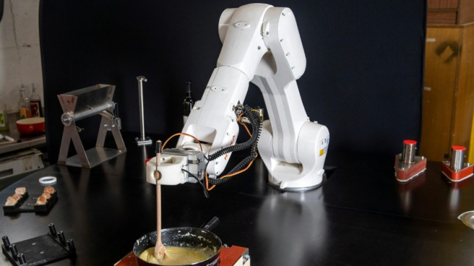 Bouébot le robot suisse ou la fondue spectacle