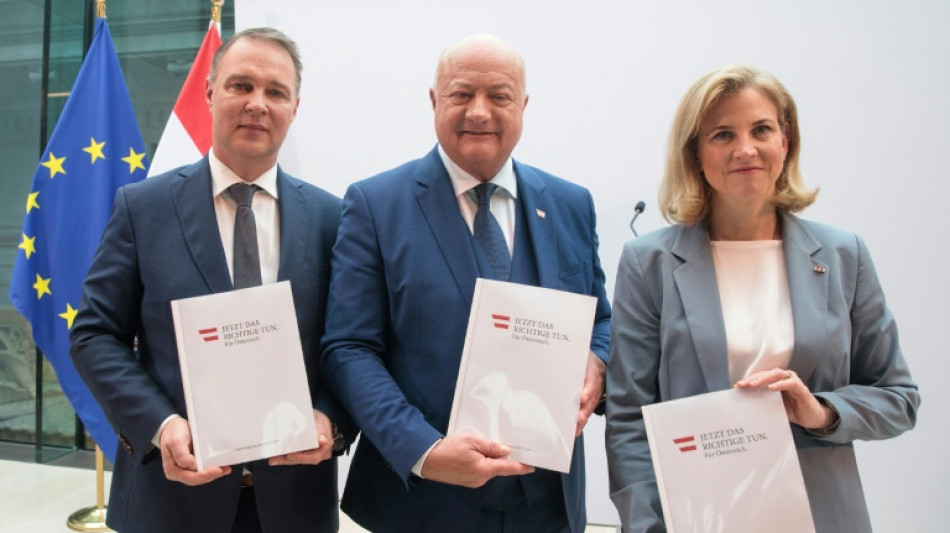 &Ouml;VP, SP&Ouml; und Liberale einigen sich auf Koalition in &Ouml;sterreich