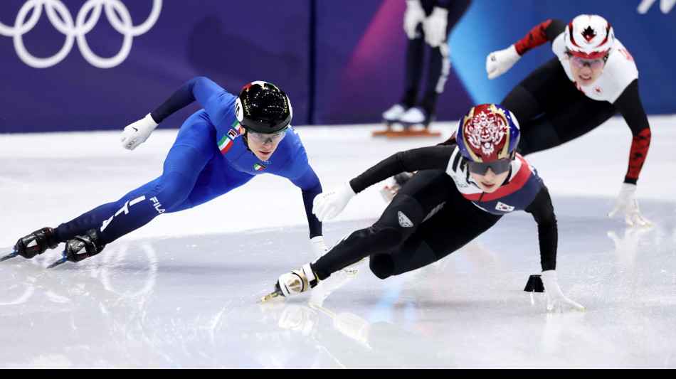 Milano Cortina: niente medaglia, Arianna Fontana &egrave; 5/a nei 1500m short track