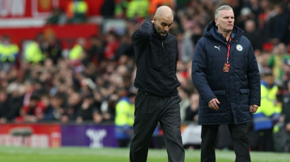 Man City well beaten by 'better' Man Utd, concedes Guardiola