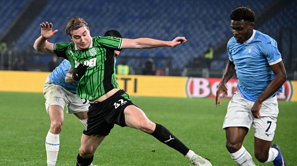 Serie A: Lazio-Sassuolo 2-1