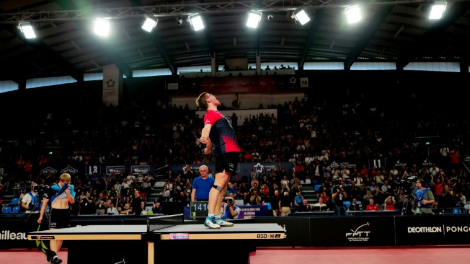 Tennis de table: Alexis Lebrun sacr&eacute; aux championnats de France fratricides