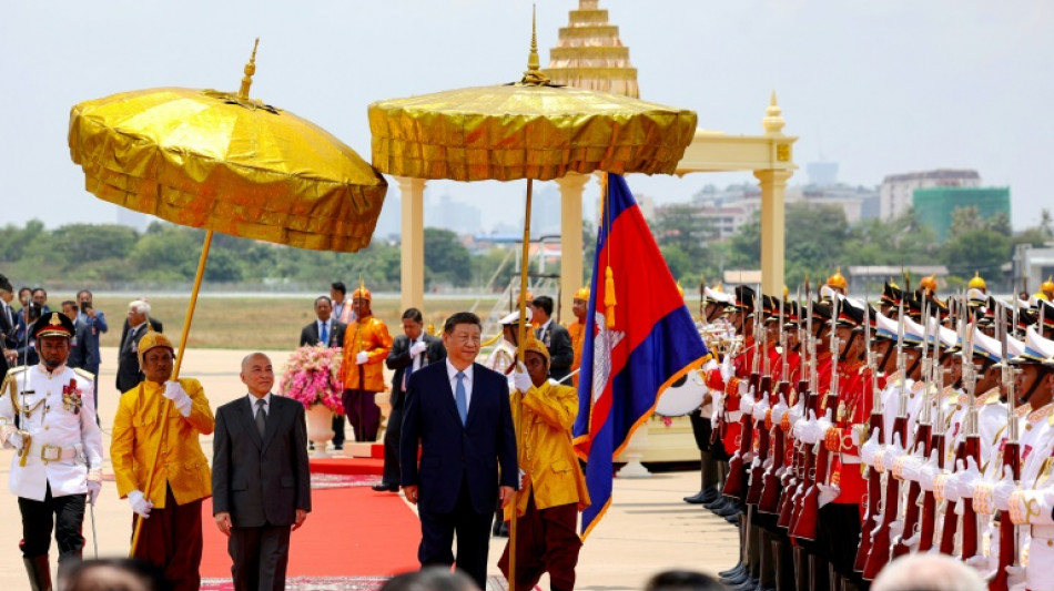 Presidente da China visita Camboja, última etapa da viagem pelo sudeste asiático