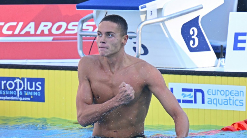 Natation: le Roumain Popovici am&eacute;liore le record du monde du 100 m nage libre en finale des championnats d'Europe 