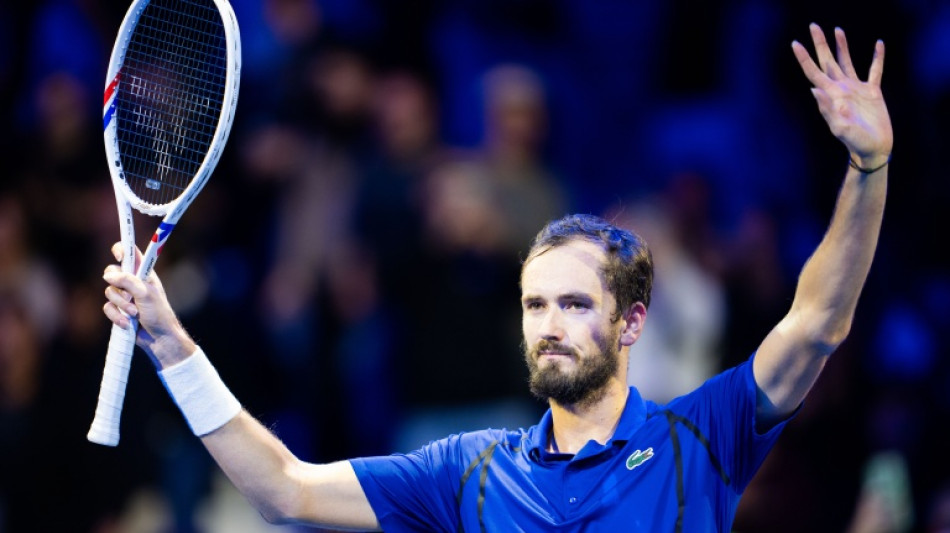 Medvedev into Vienna semis and books ATP Finals place