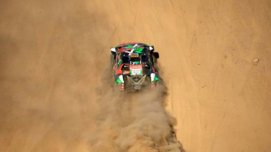 Dakar-2025: al-Rajhi et Sanders viennent &agrave; bout de l'&eacute;reintante 48H chrono