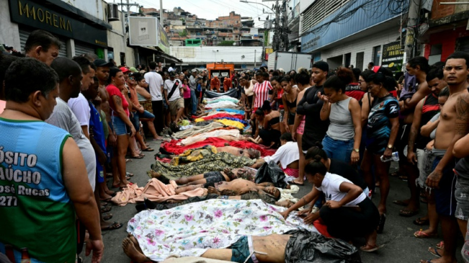 Behörde: Mindestens 132 Tote bei Polizeieinsatz gegen Drogenbande in Rio de Janeiro